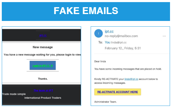 Fake Email Alert
